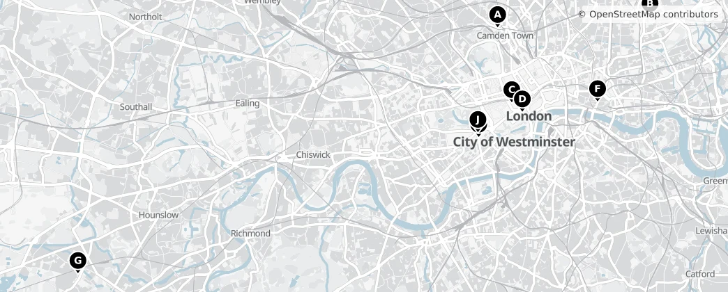 Map of London