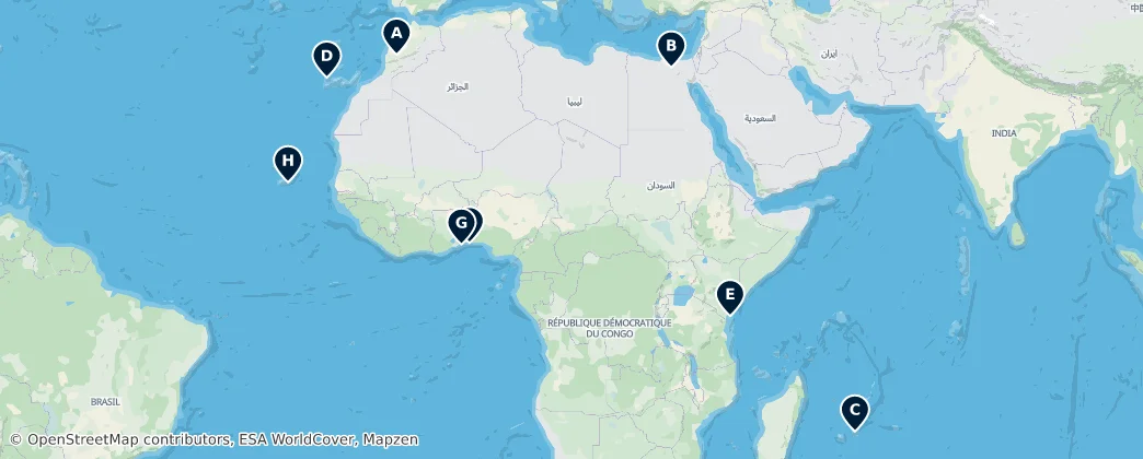 Map of Africa