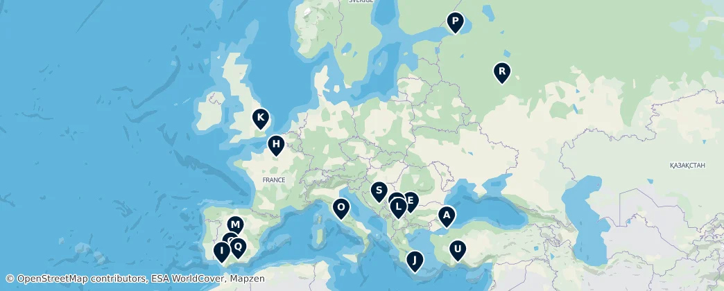 Map of Europe
