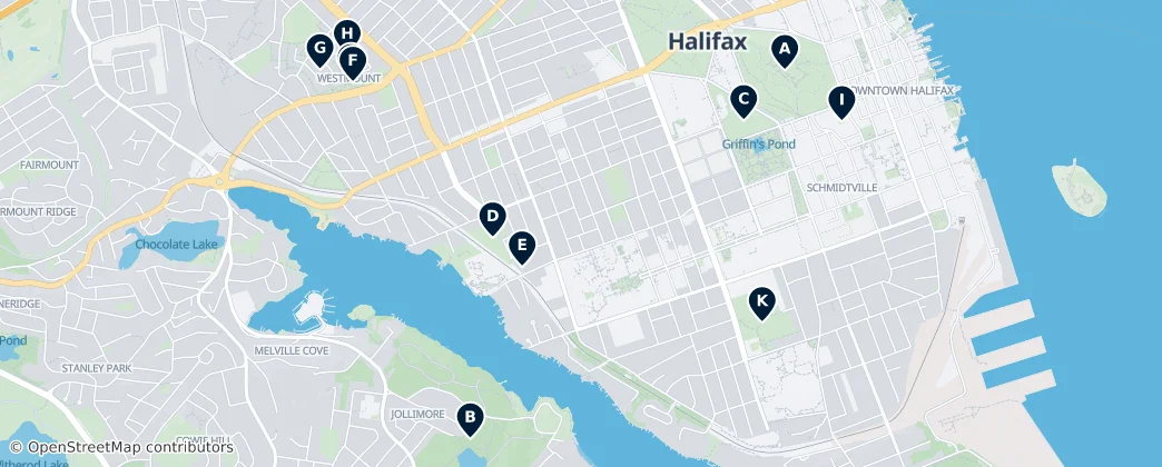 Map of Halifax County