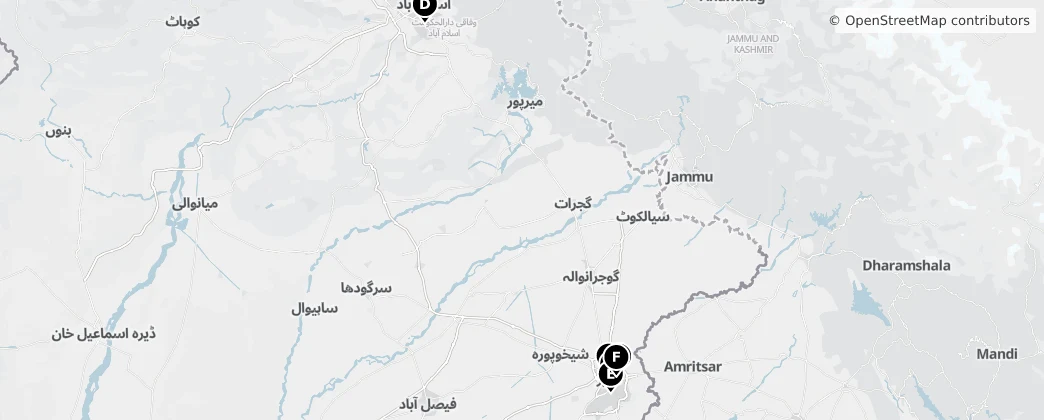 Map of Punjab