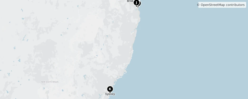 Map of Oceania