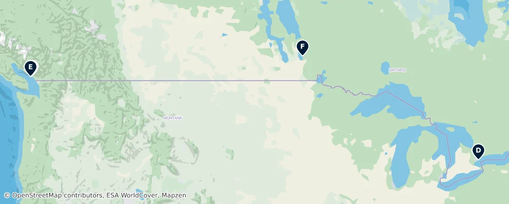 Map of Canada