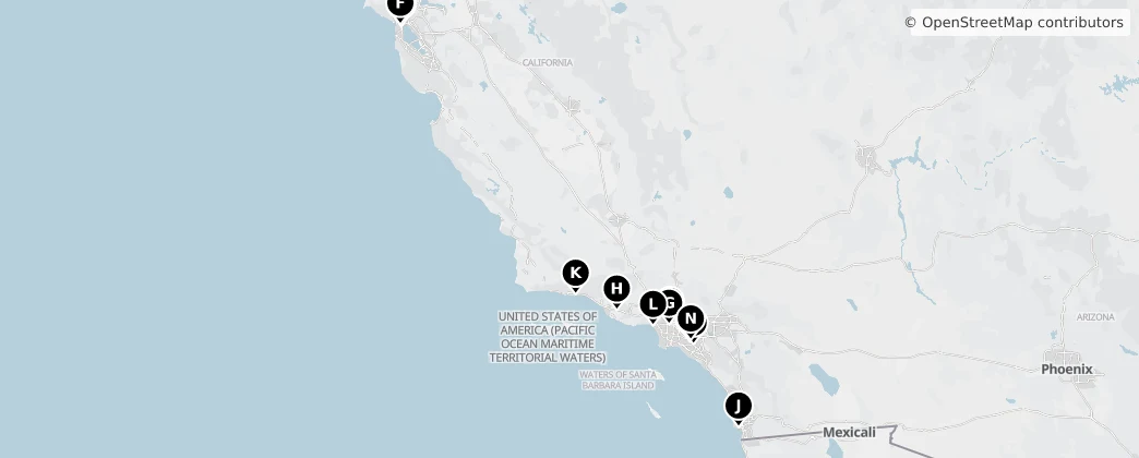 Map of California