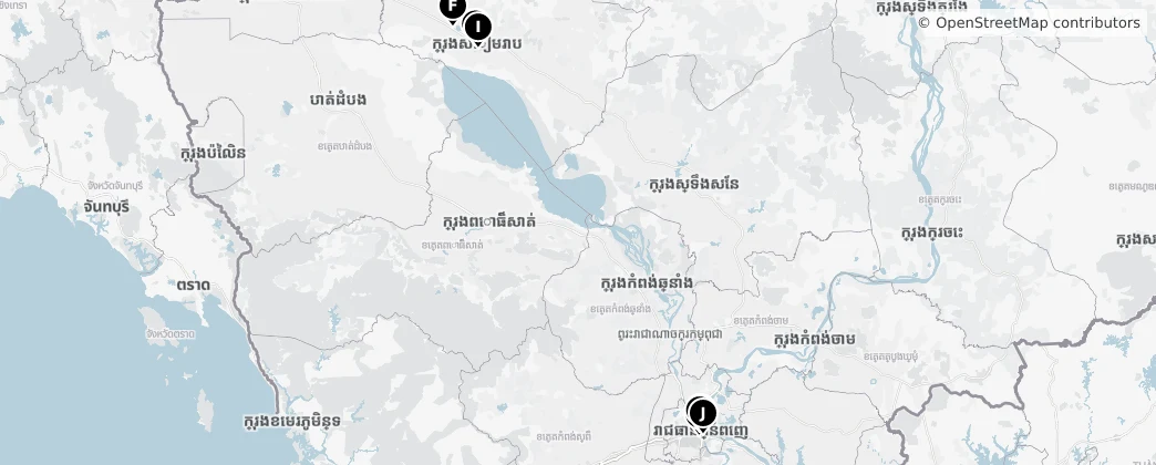 Map of Cambodia