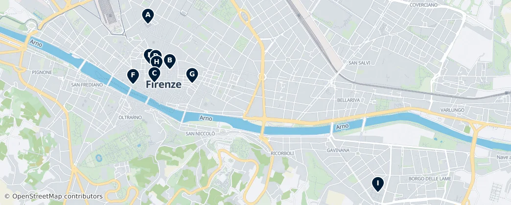 Map of Florence
