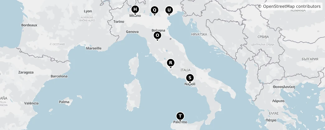 Map of Italy