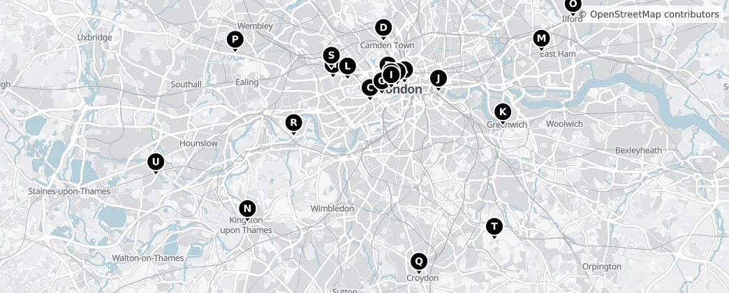 Map of London