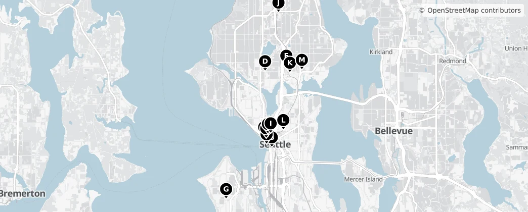 Map of Seattle
