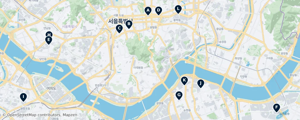 Map of Seoul