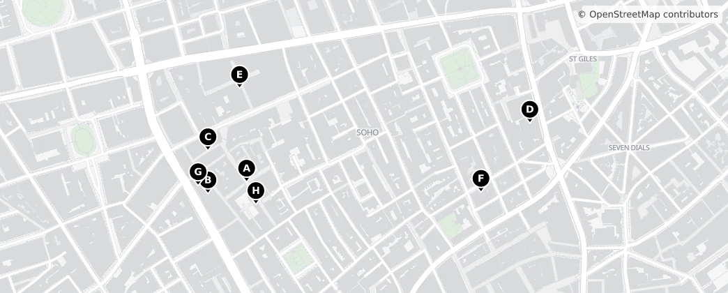 Map of Soho