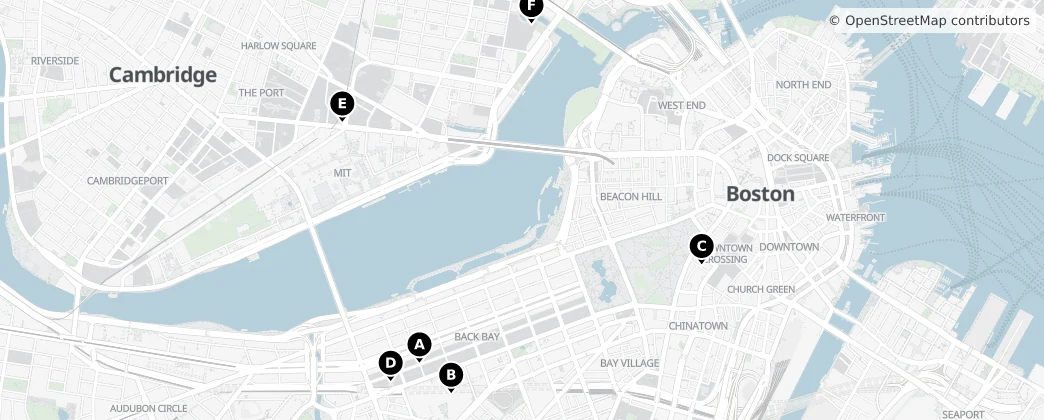 Map of South Boston