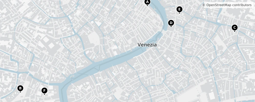 Map of Venezia