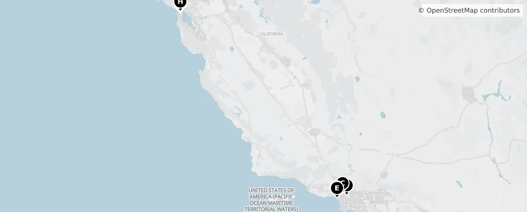 Map of California
