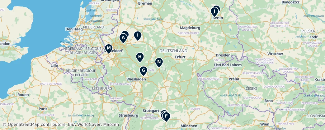 Map of Germany