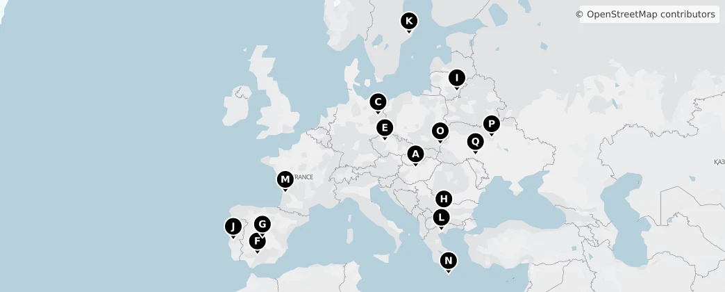 Map of Europe