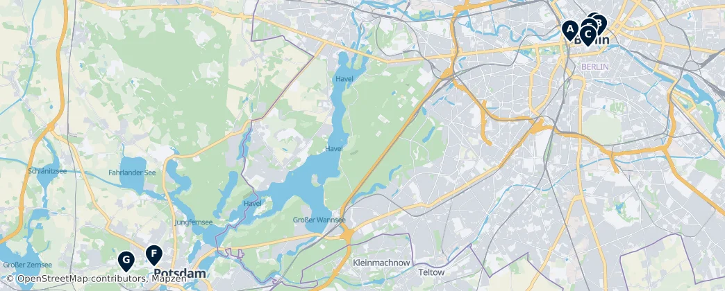 Map of Germany