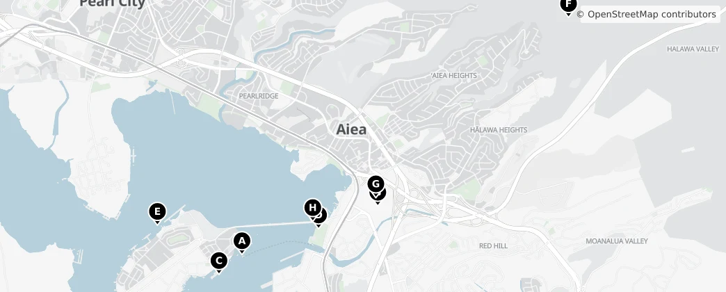 Map of Aiea
