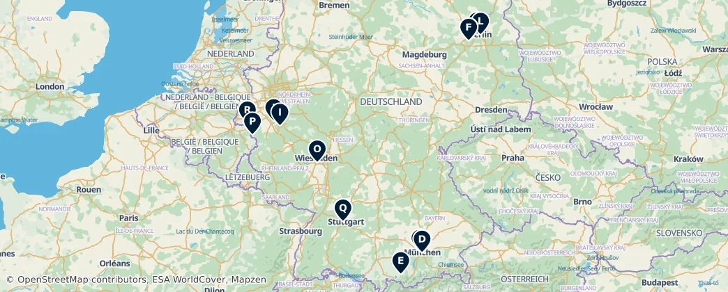 Map of Alemanha
