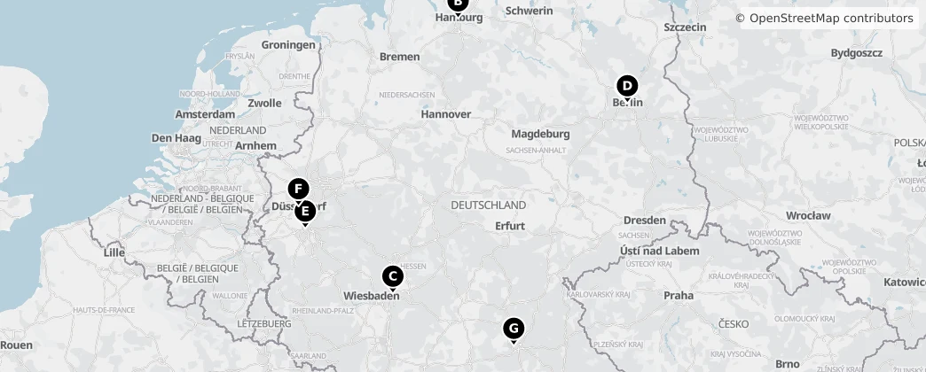 Map of Alemanha