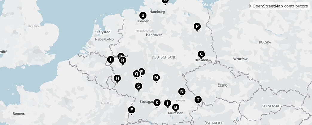 Map of Alemanha