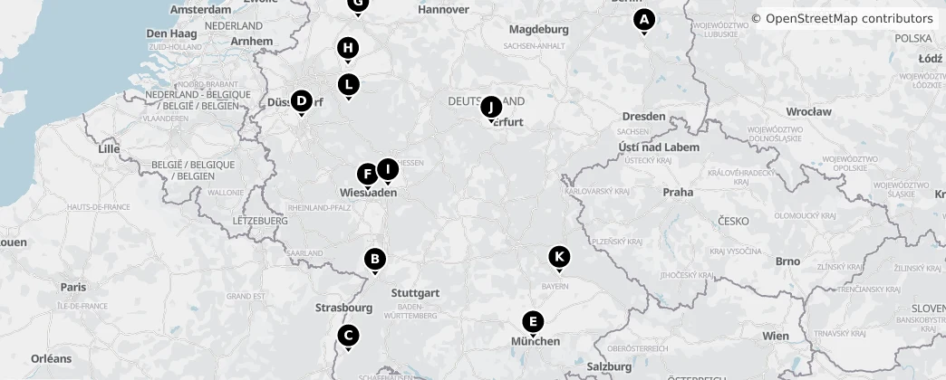Map of Alemanha