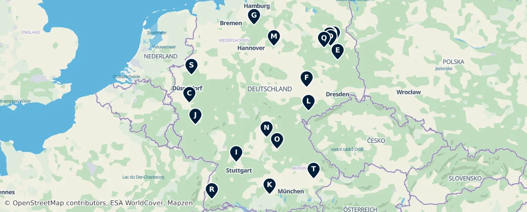 Map of Alemanha