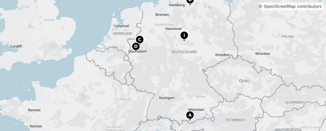 Map of Alemanha