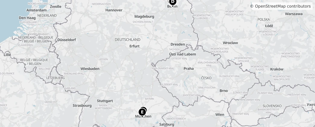 Map of Alemanha