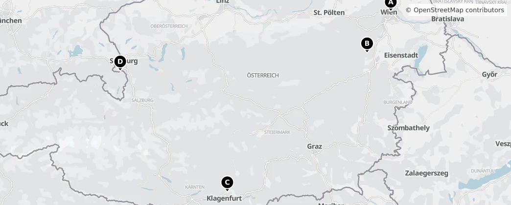 Map of Alpes