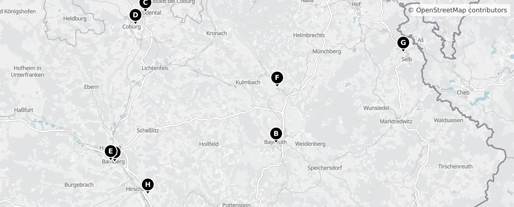 Map of Alta Francónia