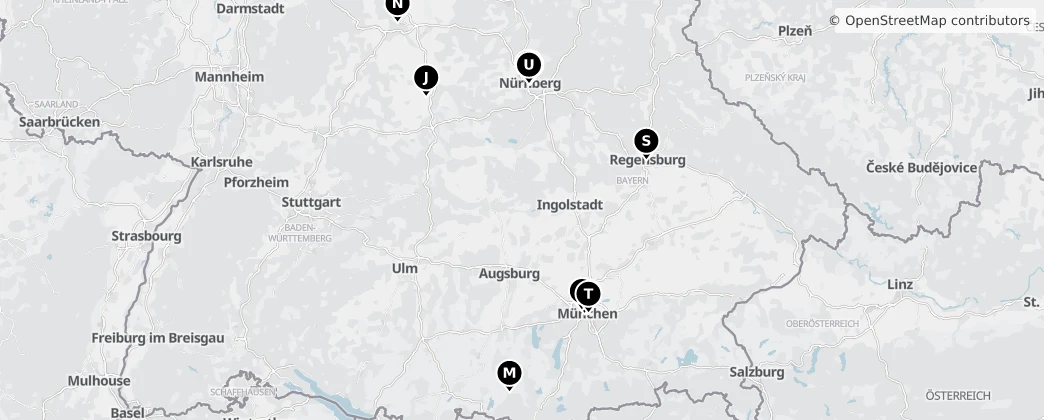 Map of Baviera