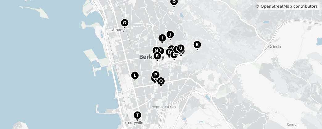 Map of Berkeley
