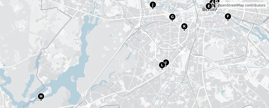 Map of Berlim