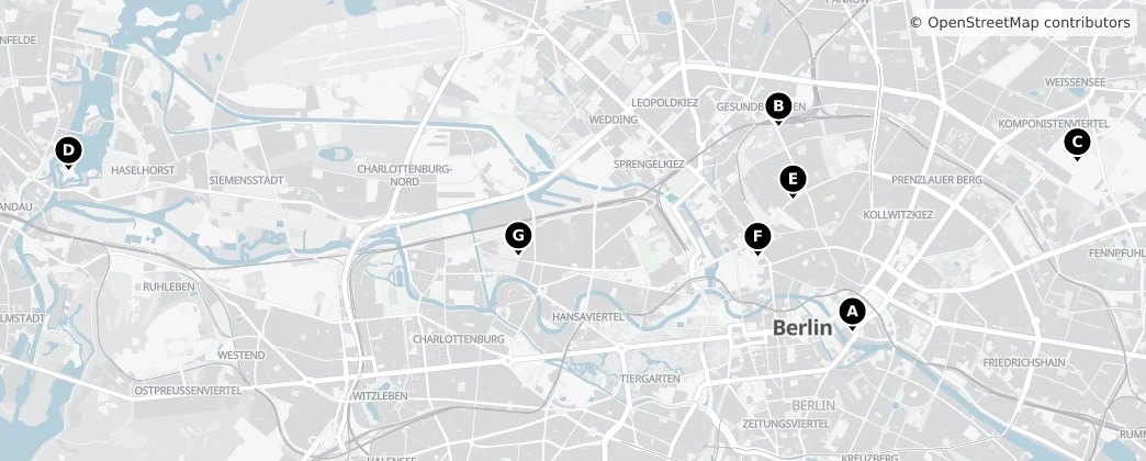 Map of Berlim