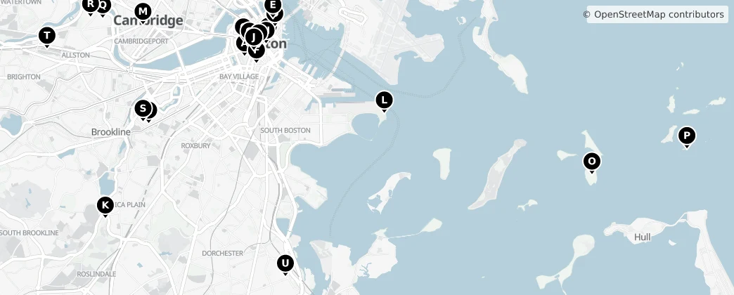 Map of Boston