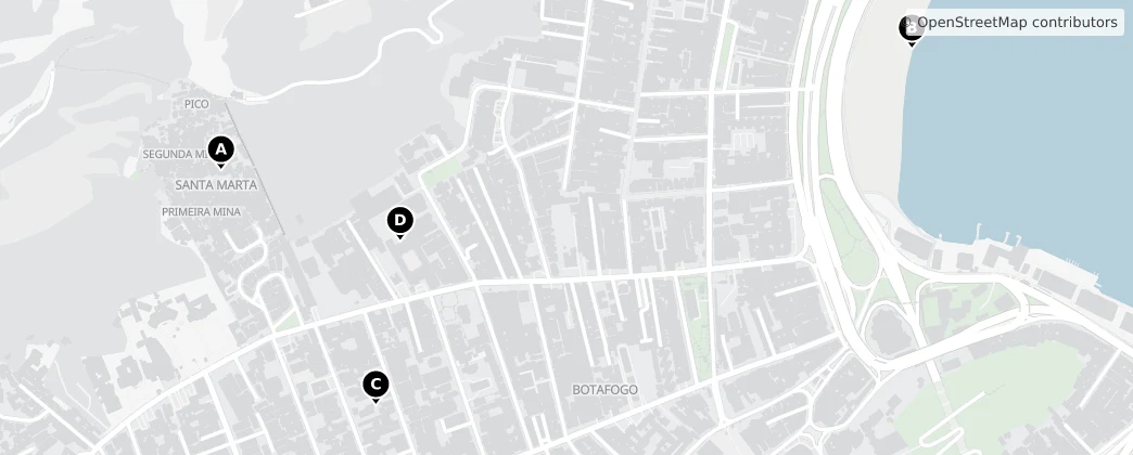 Map of Botafogo
