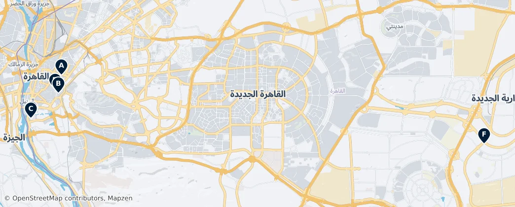 Map of Cairo