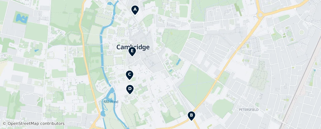 Map of Cambridgeshire