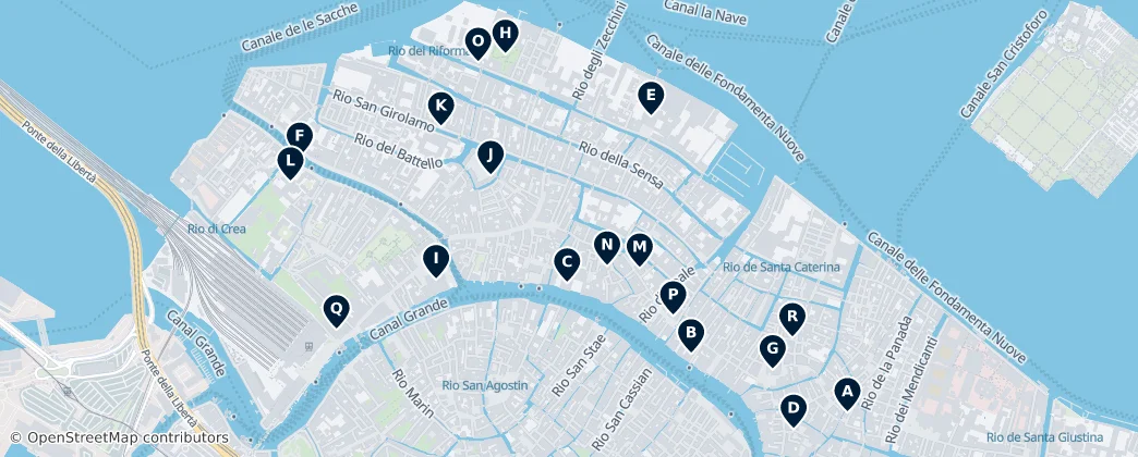 Map of Cannaregio