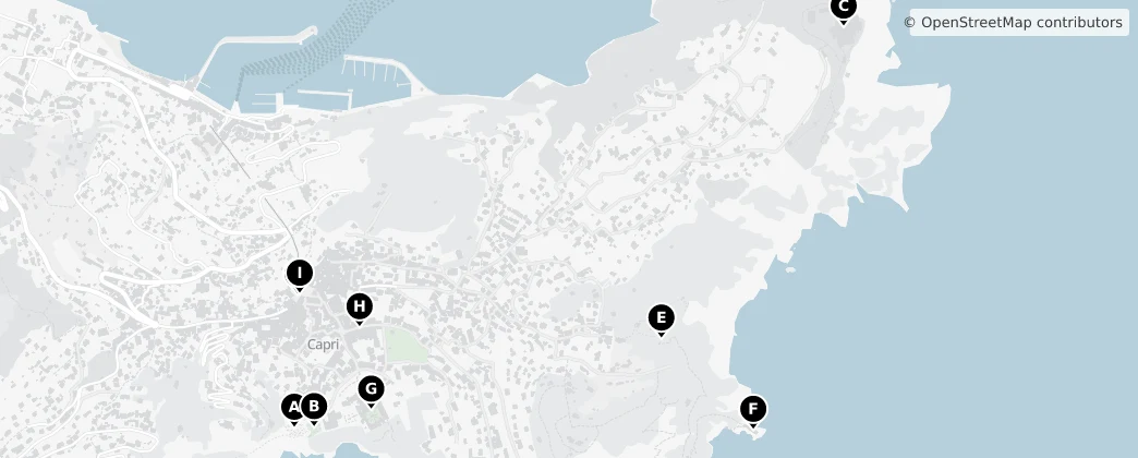 Map of Cápri