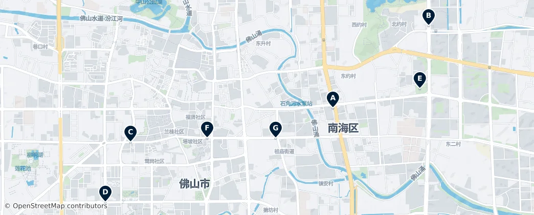 Map of Chan cheng qu