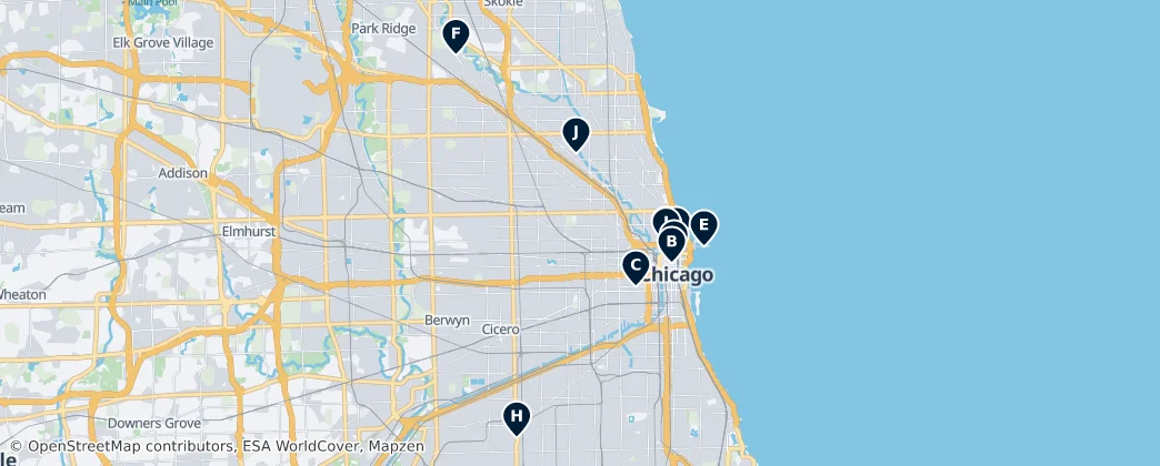 Map of Chicago