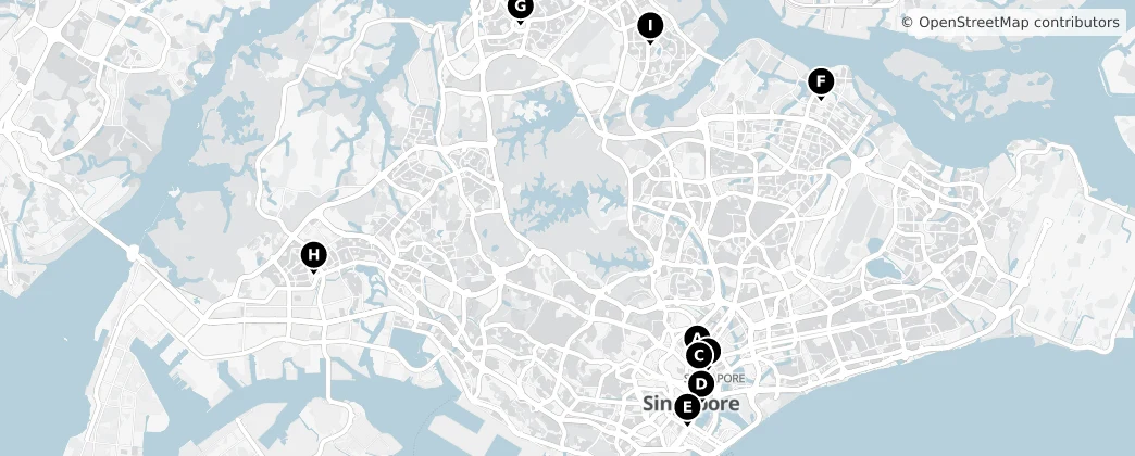 Map of Singapura