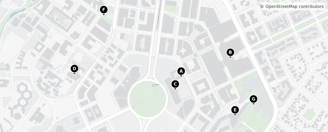 Map of City