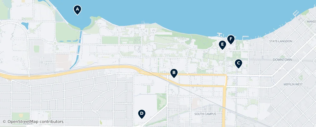 Map of Condado de Dane