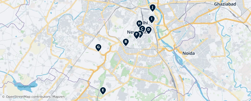 Map of Deli