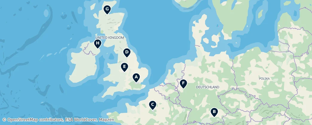 Map of Europa