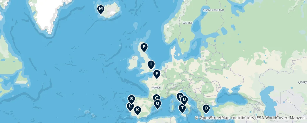 Map of Europa