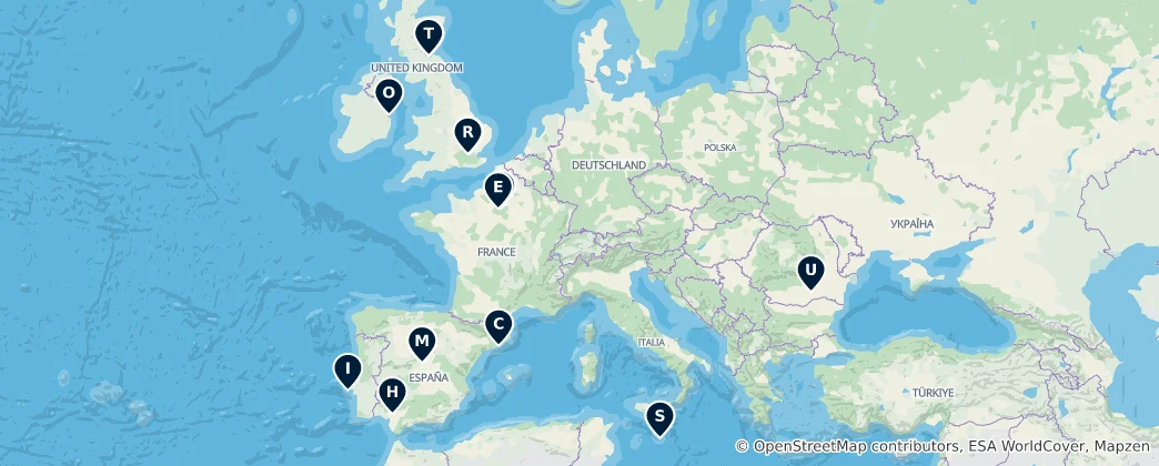 Map of Europa